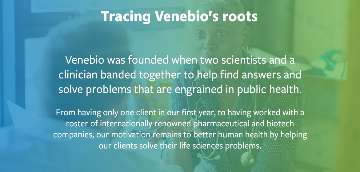 Tracing Venebio's roots